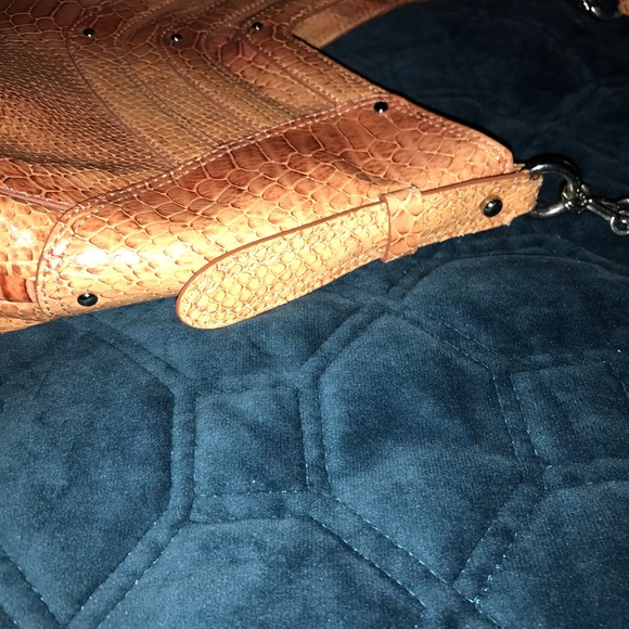 Cole Haan Trinity Python Print Bag - Picture 11 of 14